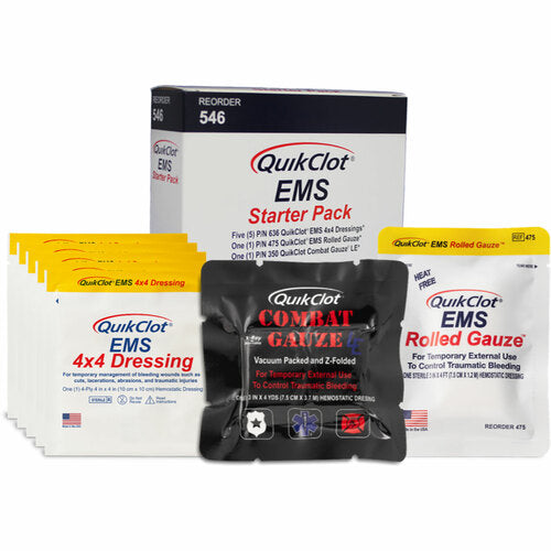 QuikClot EMS Starter Pack