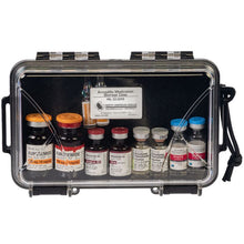 Load image into Gallery viewer, Armadillo Medication Storage Case - Clear/Black