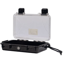 Load image into Gallery viewer, Armadillo Medication Storage Case - Clear/Black