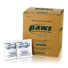 Load image into Gallery viewer, PAWS Antimicrobial Wipes, Box/100
