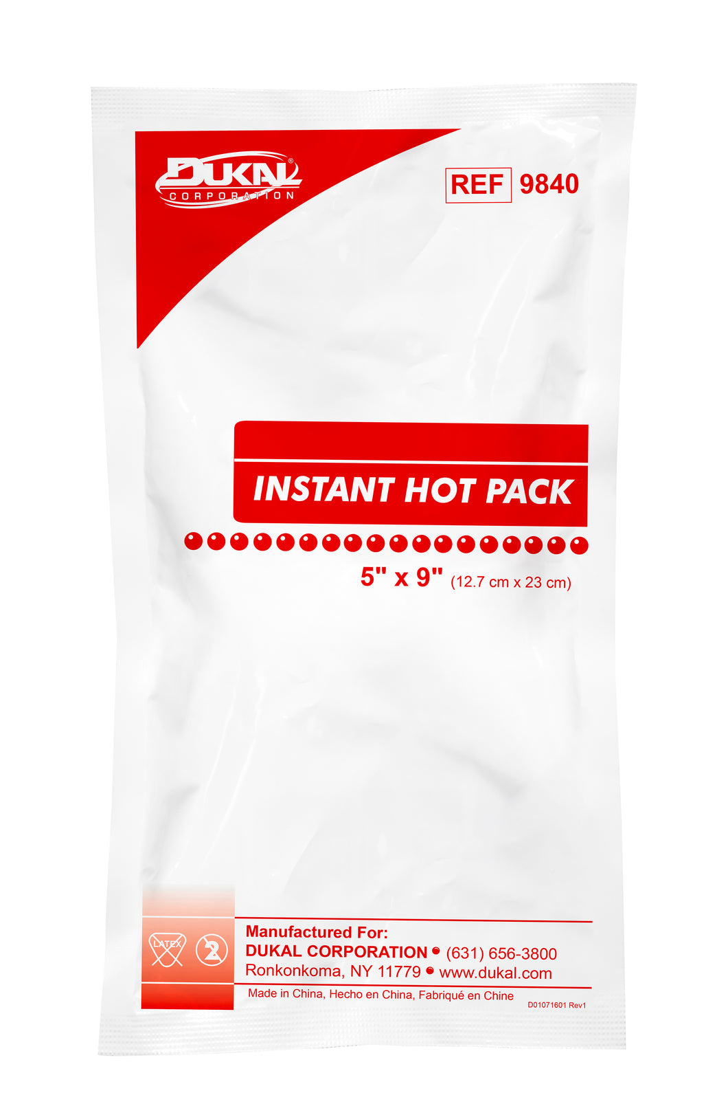Dukal Instant Hot Packs, Cs/24