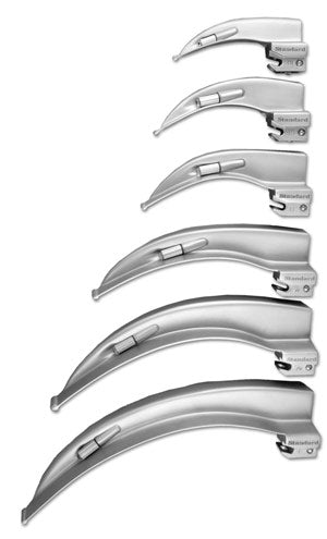 Laryngoscope Standard Blades, MacIntosh