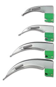 GreenLine/D Macintosh Laryngoscope Blades, Disposable
