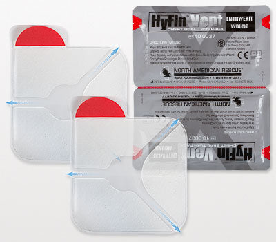 HyFin Vent Chest Seal - Twin Pack