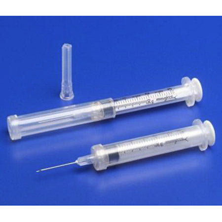 Monoject™ Safety Syringe Blue Tip Caps